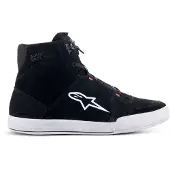 Alpinestars Chrome Zwart Cool Grijs Rood Fluo Motorschoenen Maat US 7.5