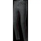 Alpinestars Cerium Denim Tech Rijbroek Zwart Gewassen Maat 32
