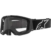 Alpinestars Vision 8 MX ATV MTB Off Road Goggle (Zwart - Heldere Lens)