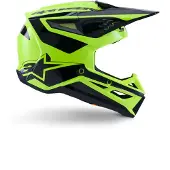 Alpinestars S-M3 Heat Geel Zwart Crosshelm Maat XL