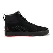 Alpinestars Ride-63 Leather, schoenen ,Zwart/Lichtrood ,9.5 US