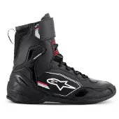 Alpinestars Superfaster Schoenen Zwart Grijs Licht Rood Maat US 12.5