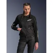 Alpinestars Stella T-Dyno Air dames motorjas, zwart, maat XS