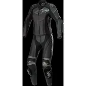 Alpinestars Stella Gp Plus 2 Pc lederen pak Zwart Metallic Grijs Maat 42