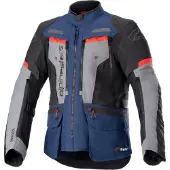 Alpinestars Bogotá Pro Drystar Jas Donker Blauw Zwart Fel Rood Maat 2XL