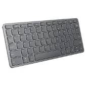 Lenovo ZG38C05816, Bekabeld en draadloos, USB + Bluetooth, QWERTY-indeling, Grijs