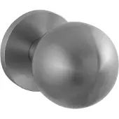 GPF bouwbeslag GPF Kogel voordeurknop 70mm op rozet 70mm