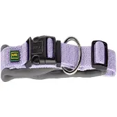 Hunter Halsband Neoprene Lavendel&Grijs - Hondenhalsband - Xs-S