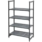 Cambro stelling 183cm hoog 4 planken - 54cm diep - 107cm breed