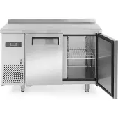 Hendi RVS Vrieswerkbank | 2 Deuren | 1200x600x(H)850mm (Lager dan 90 cm)