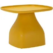 Mauro Ferretti bijzettafel Gea, geel, 48x48x38 cm