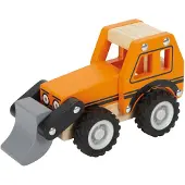 Small Foot Schep, oranje / rood