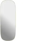 Muuto Framed Spiegel 118 Cm Lichtgeel / Doorzichtig - Wandspiegels Spiegelglas Clear - FMDMIR118A07