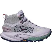 Hoka One One - Dames wandelschoenen - Mafate Hike W Ambient Blue/Blueberry voor Dames - Maat 39 1/3 - Roze