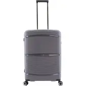 Saxoline Harde Koffer / Trolley / Reiskoffer - 66 cm (Medium) - Taupe - Taupe / Medium