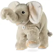 Steiff knuffel olifant Trampili, grijs