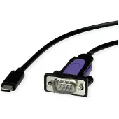 Roline converter kabel USB - serieel, FTDI Chipset, 1,8 m