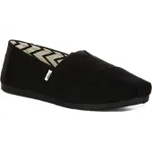 Toms Instappers 'ALPARGATA' zwart