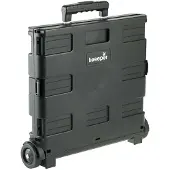 Keeeper 1019680000000 Opvouwbare transportkar "olli" met opvouwbare bak, 45 liter