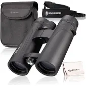 Bresser Corvette 10x42 Verrekijker – Waterdicht, BaK-4 Prisma's, FMC Coating – Ideaal voor Vogels Kijken, Wandelen & Riezen