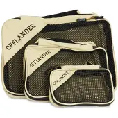 Offlander Serie - Kledingorganizer Set - Reizen - 3 Maten