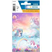 Herma boeketiketten VARIO Happy Unicorns, papier