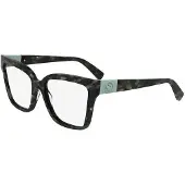 Longchamp LO2754 N 53/15/140 Geweven groene Rec acetaat-bril voor VROUW LO2754 N