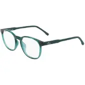 Lacoste L3632 47/18/135 Glazen voor Kinderen Shiny Groen Geïntroduceerd L3632