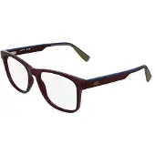 Lacoste L4004 56/17/145 Transparant bordeaux Bio inj-g820 MAN L4004