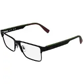 Lacoste L2318 55/18/145 Matte zwarte Metalen MAN L2318