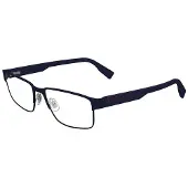 Lacoste L2298 54/17/145 Matte blauwe Metalen Bril MAN L2298