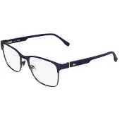 Lacoste L2319 57/18/150 Matte blauwe Metalen Zonnebril MAN L2319