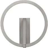 Nova Luce 9088135 Wandlamp TILIA, nikkelkleurig aluminium, CCT (kleurtemperatuur) 2700-3000-4000 K, 10.457 lm, LED