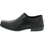 Rieker heren leren loafers zwart