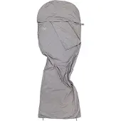 Salewa Liner Microfibre Silverized Grijs — Lichte thermische binnenhoes van Microfleece 190g