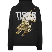 Plein sport Sweatshirt 'Tiger Tokyo' goudgeel / zwart / wit