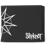 Rocksax Slipknot - WANYK Star Bifold portemonnee - Zwart