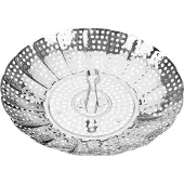 Metaltex - Groentenstomer - Opvouwbare Stoommand - RVS - Vaatwasserbestendig - 14-23cm