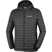 Columbia Powder Pass Hybrid Jacket Black Men's || Maat: L