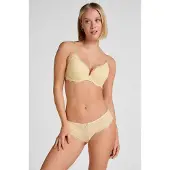 Hunkemoller Slip 'Marine' pasteelgeel