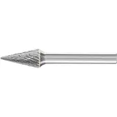 PFERD TOOLS 21115126 Freesstift Kegel Lengte 60 mm Afmeting, Ø 10 mm Werklengte 20 mm Schachtdiameter 6 mm