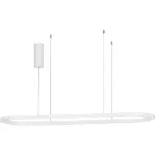 Lyora Ovale hanglamp Cuppe wit