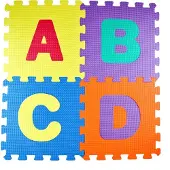 Didak Play Alfabet Puzzelmat - Eva-foam - 26 Stuks