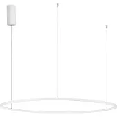 Lyora Ronde hanglamp Tarquin wit Ø 100cm