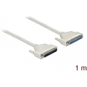 DeLOCK Serial Cable D-Sub 37 male to female 1 m