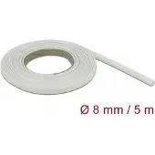 DeLOCK Fiberglass Sleeving 5 m x 8 mm white