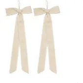 Ferm Living Kerstdecoratie Bow Small Natural (Set van 2)