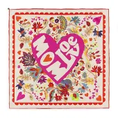 Codello Doek 'LOVE MOM' rood