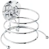 Wenko 18770100 turbo-loc porte sèche cheveux chrome