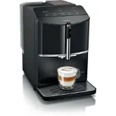 Siemens volautomatische koffiemachine TF301E19 EQ.300, voor bonen, 1300 W, tot 1,4 l/250 g, one-touch-functie, coffeeDirect-systeem, zwart